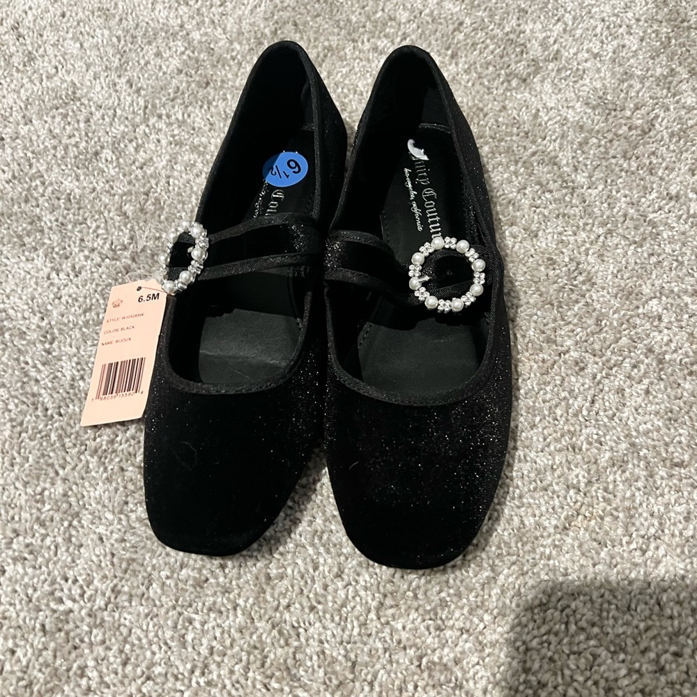 Elegant Black Mary Jane Flats